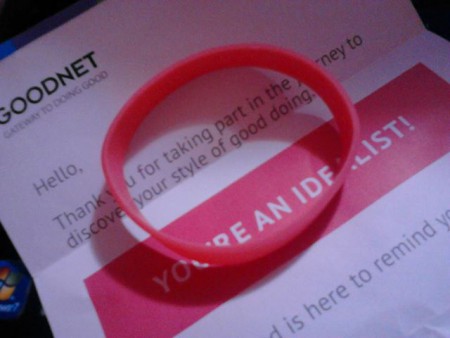 Bracciale Goodnet GRATIS
